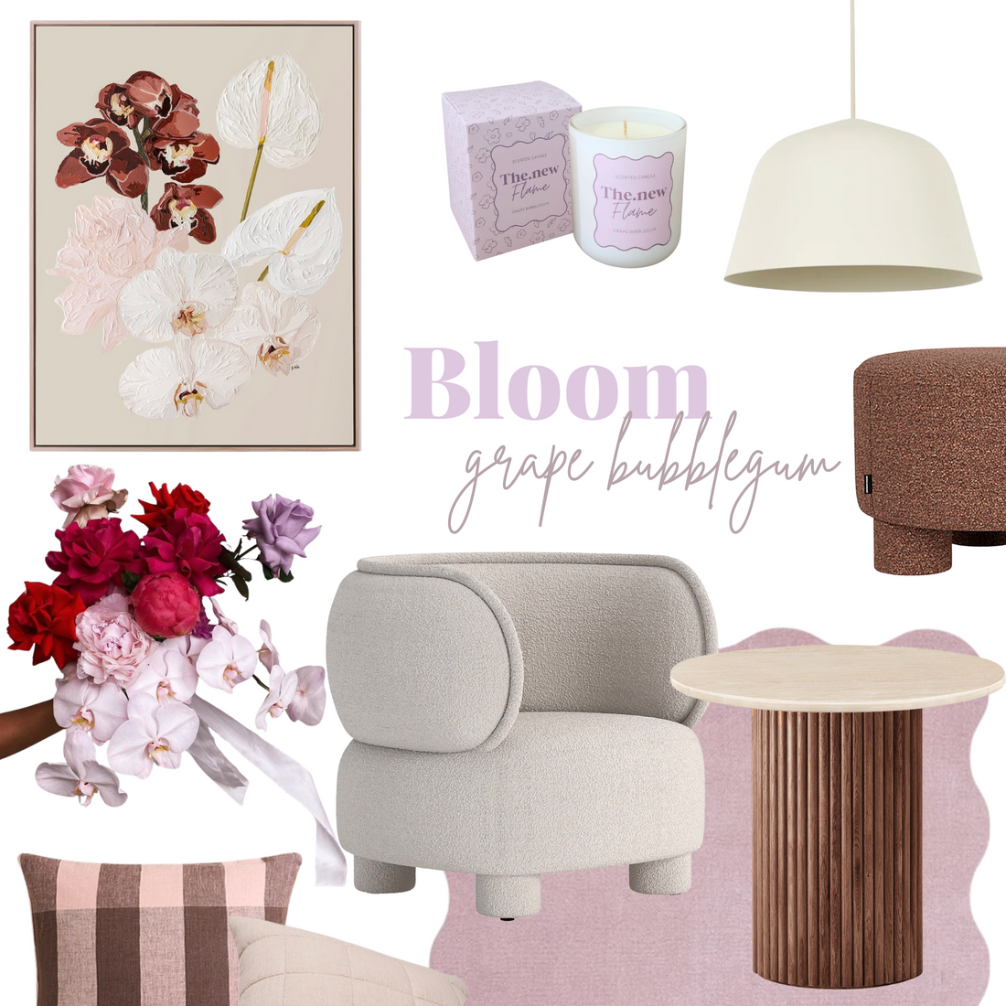 Bloom - Grape Bubblegum style guide