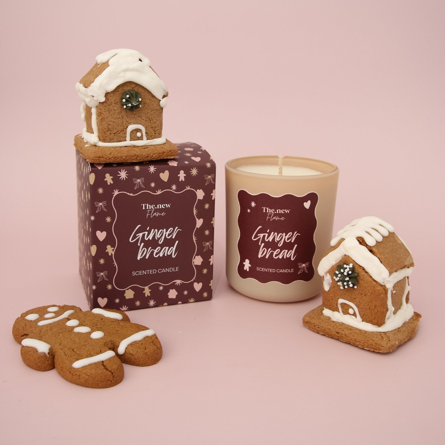 Gingerbread Candle